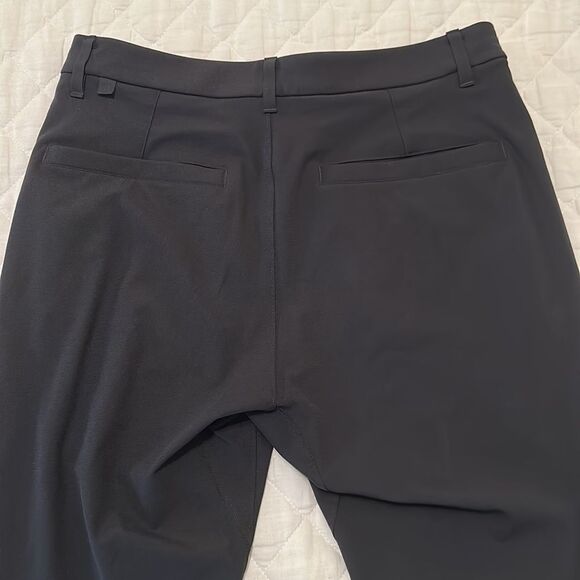 NWOT Lululemon Black Commission Slim-Fit Pant 39" Length Warpstreme, Size 30 - Picture 11 of 14